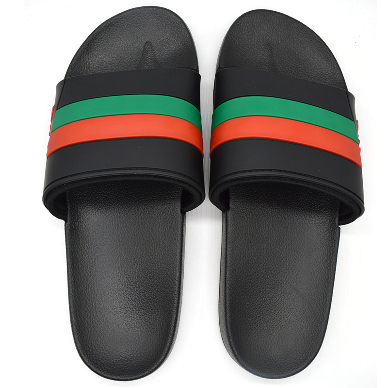 New Design Open Toe Slippers PVC Sandals Plain Slippers 